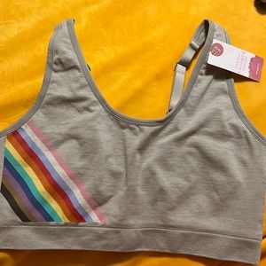 NWT Lane Bryant Modern Cacique Collection Bralette Pride Collection size18/20